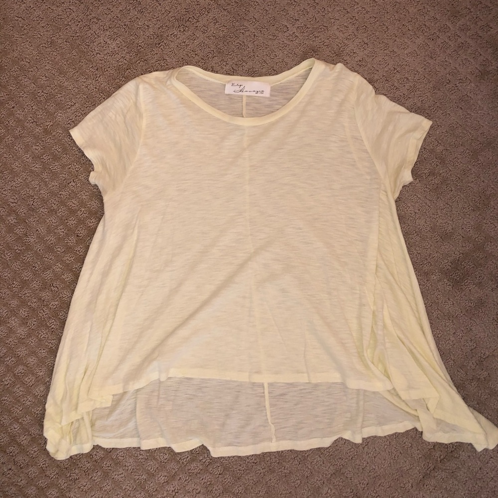 Anthropologie high low Tshirt